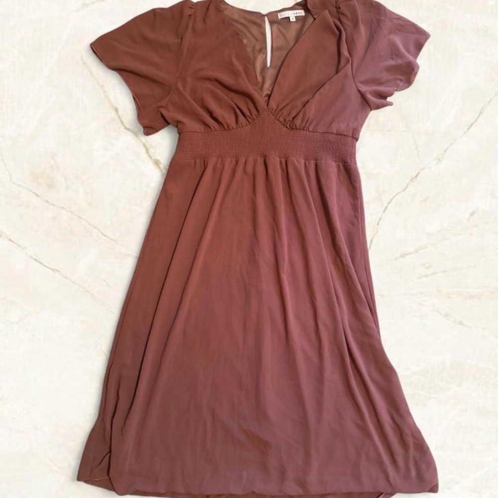 Baltic Born Rosy Romantic Fairycore Midi Dress - Picture 5 of 6